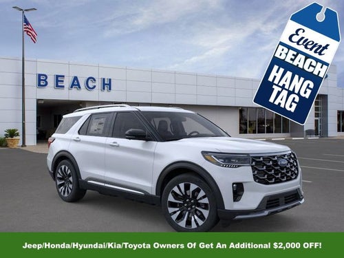 2026 Ford Explorer Platinum