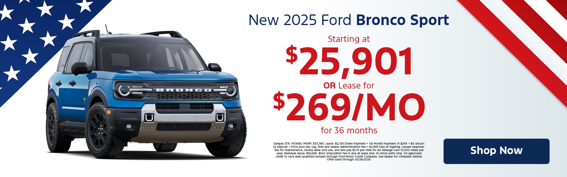 New 2025 Bronco Sport