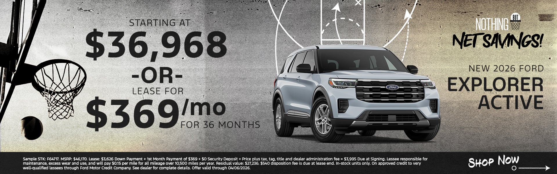 New 2026 Ford Explorer Active