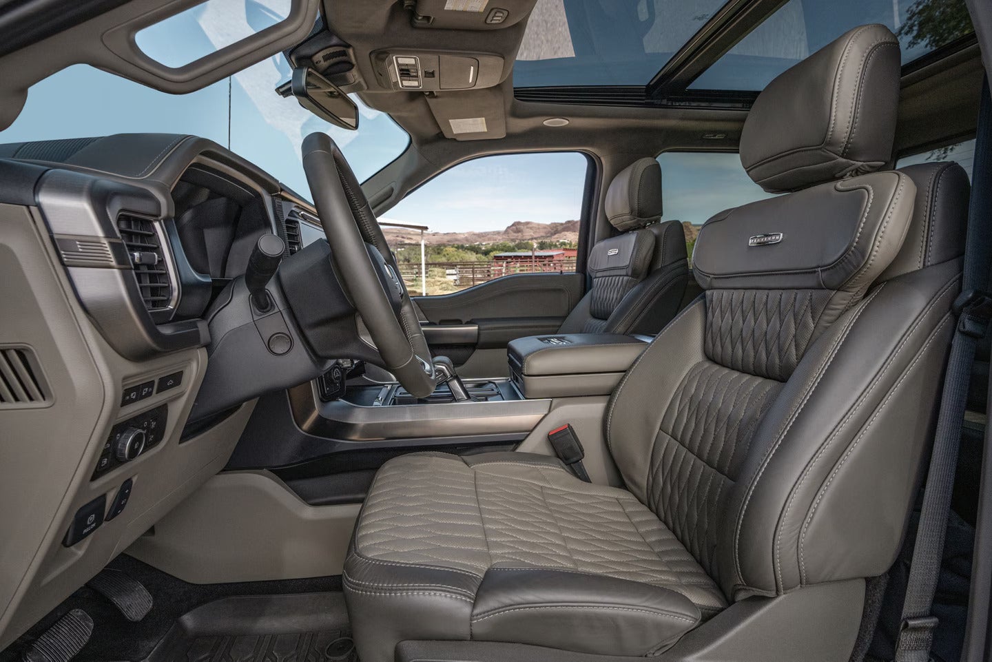 Interior of the F-150